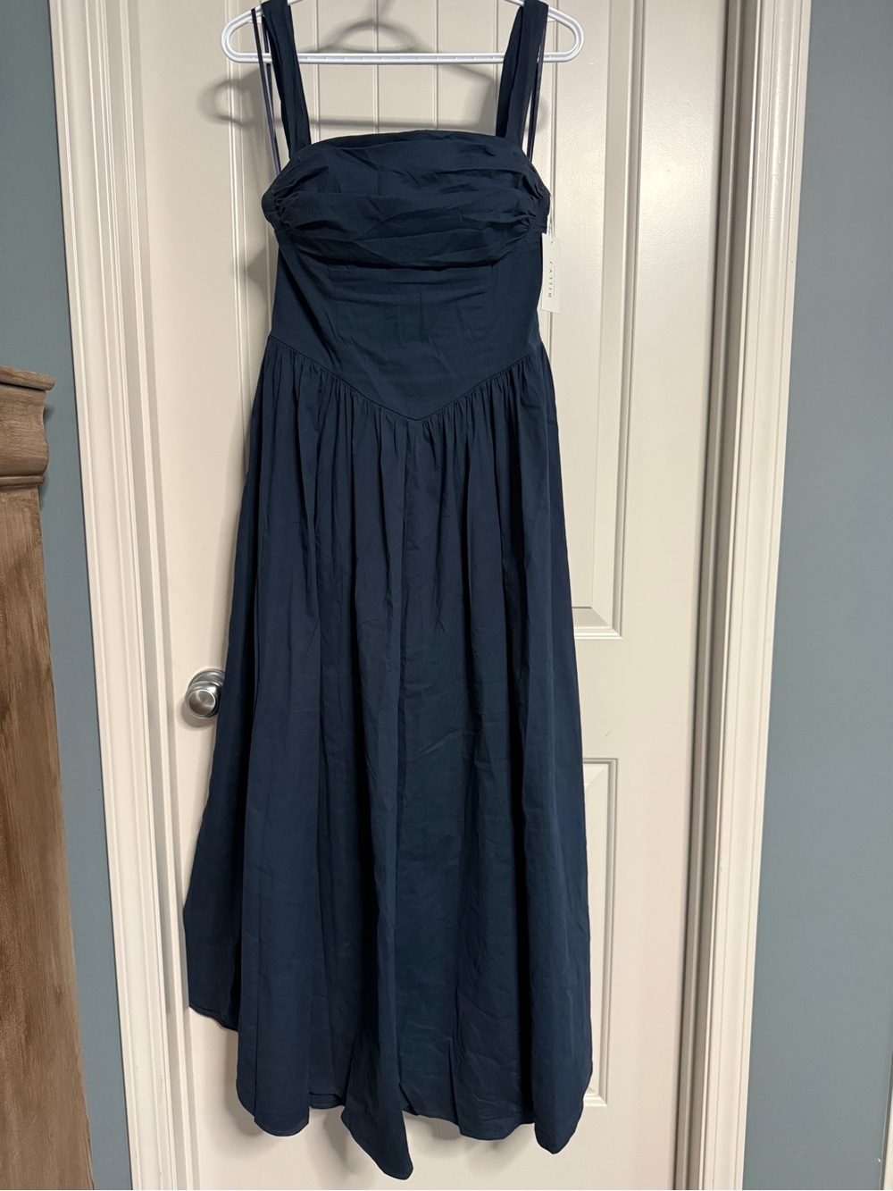 Billy J Haisley Maxi Dress - Navy Blue SIZE 10